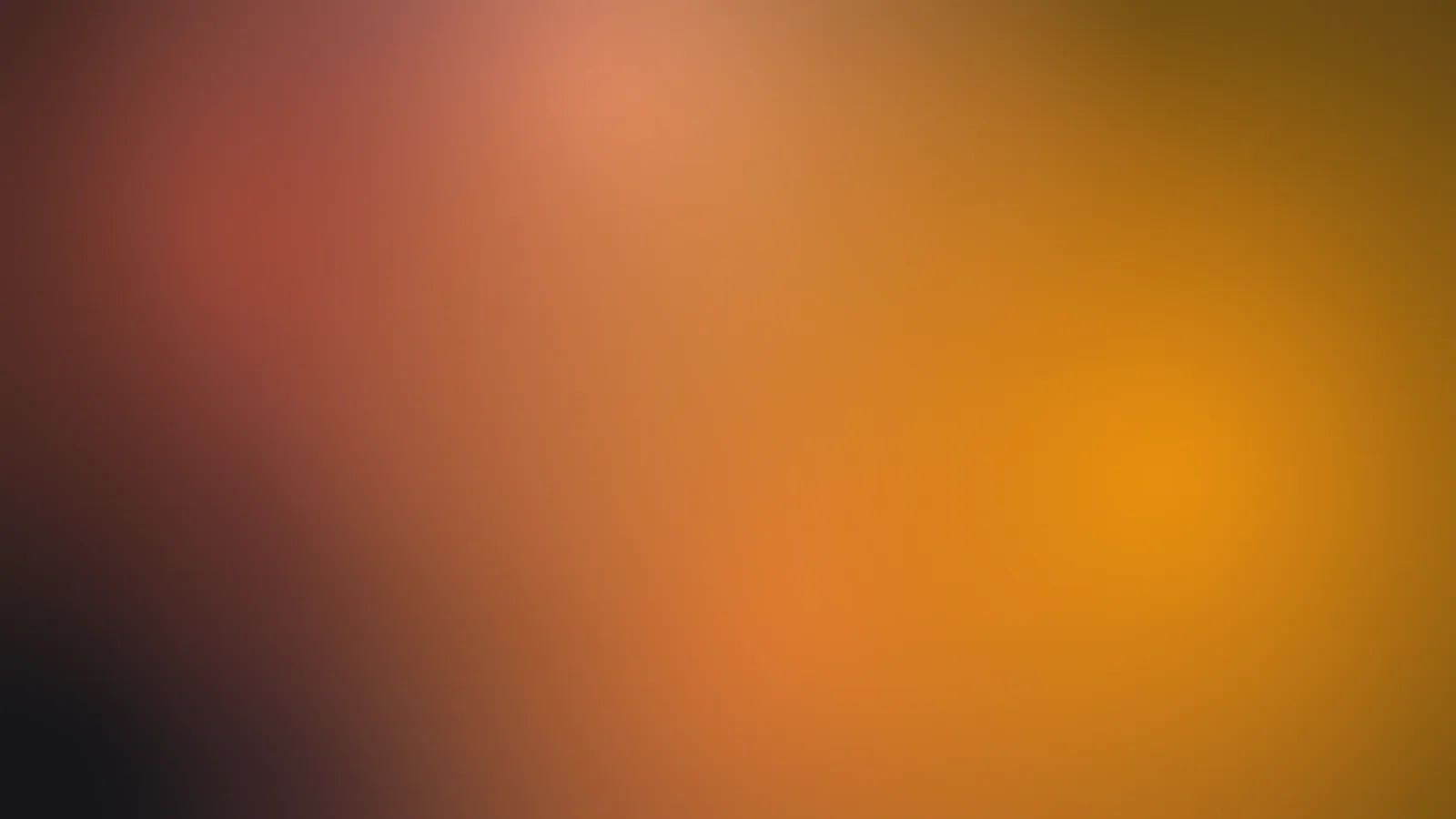 Warm amber and rose gradient, like evening light