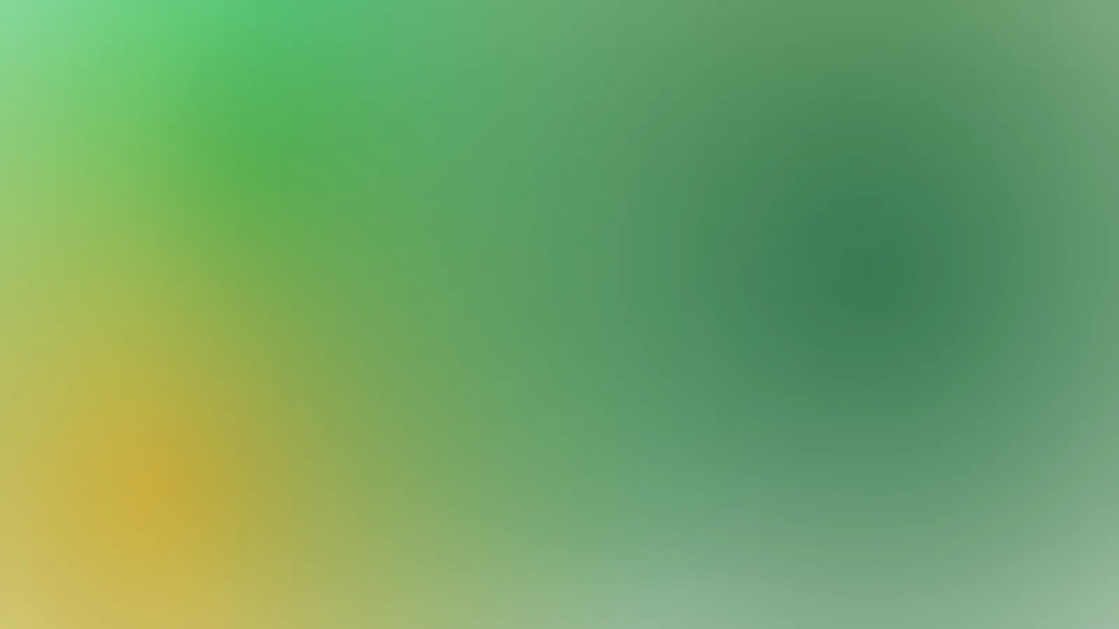 Warm green and gold gradient, like light over a field