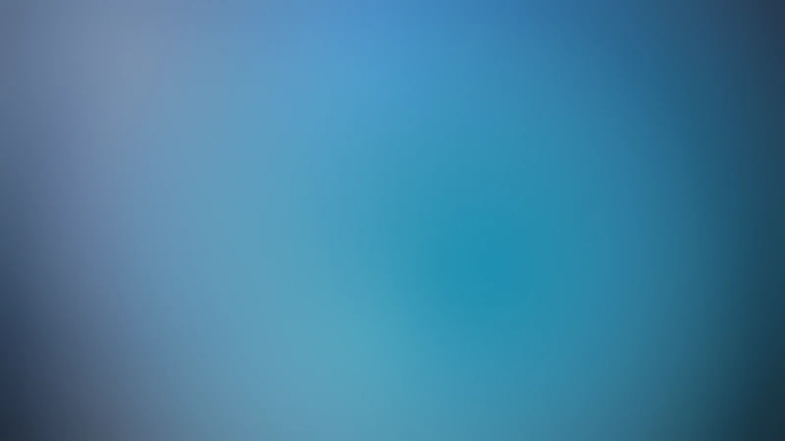 Cool slate gradient with a soft blue light