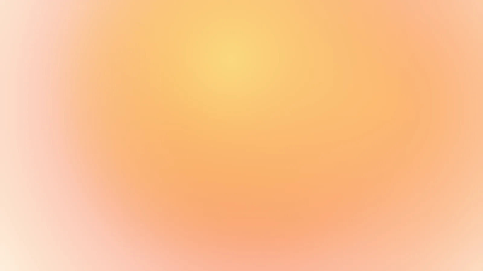Bright citrus gradient in yellow and coral