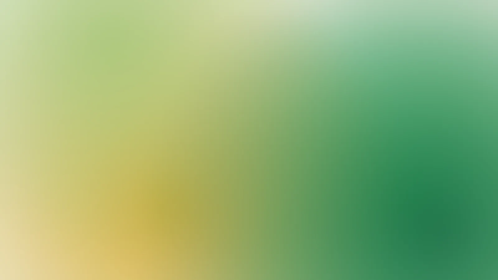 Meadow green and gold gradient