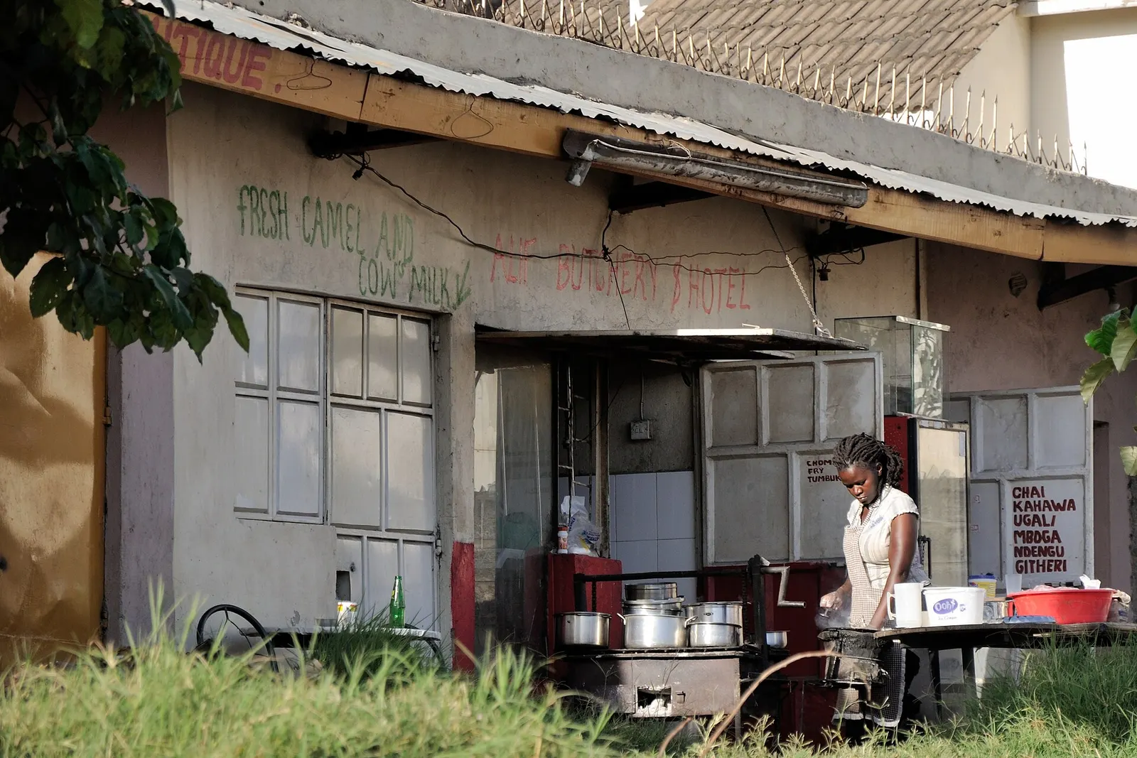 A food business in Nairobi. The same five questions apply to a kiosk and to a startup.