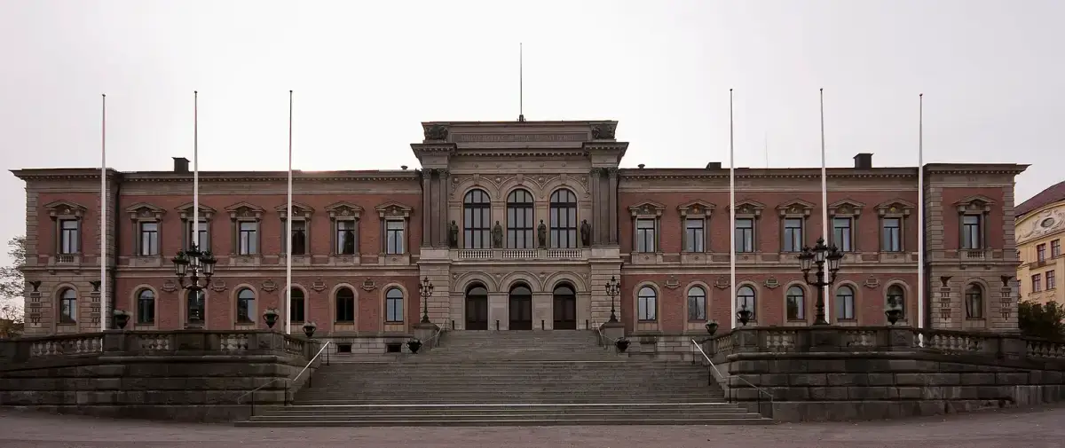 Uppsala University's main building, Universitetshuset.