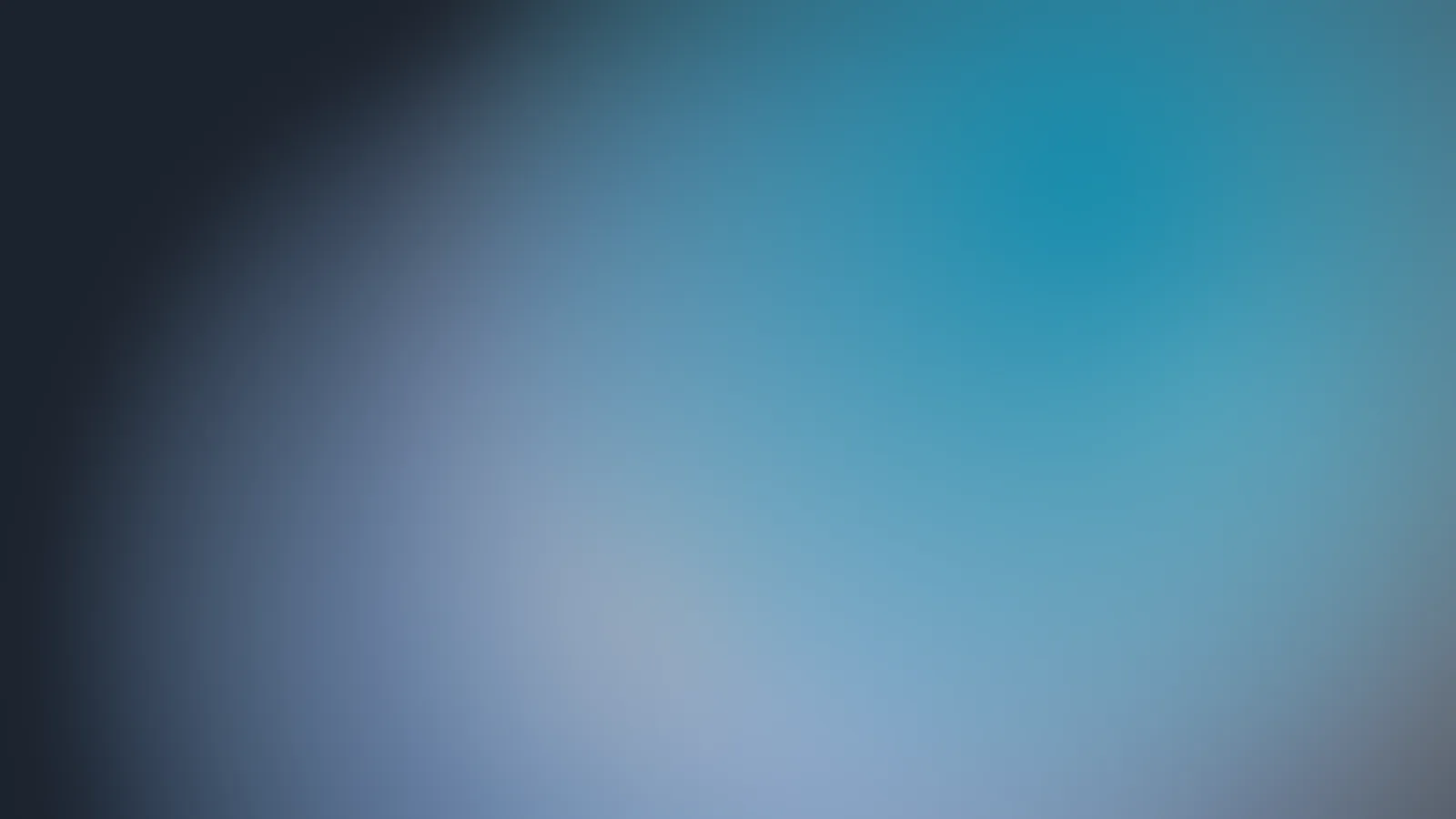 Deep blue and slate light over a dark ground